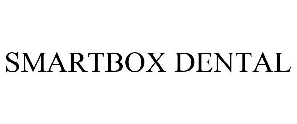 Trademark Logo SMARTBOX DENTAL