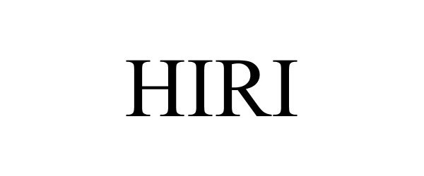  HIRI