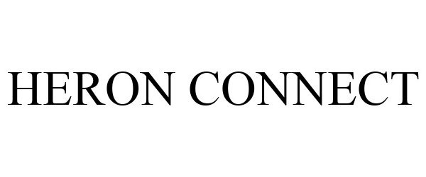 Trademark Logo HERON CONNECT