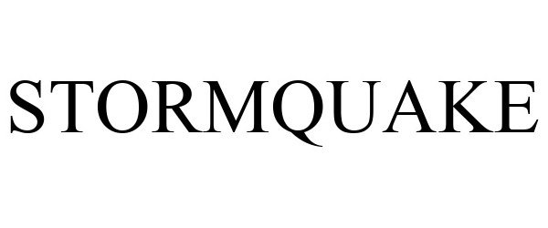 Trademark Logo STORMQUAKE