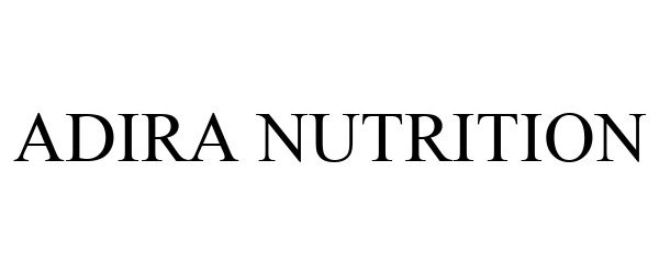  ADIRA NUTRITION