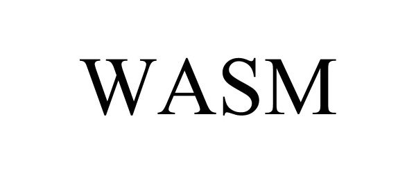  WASM