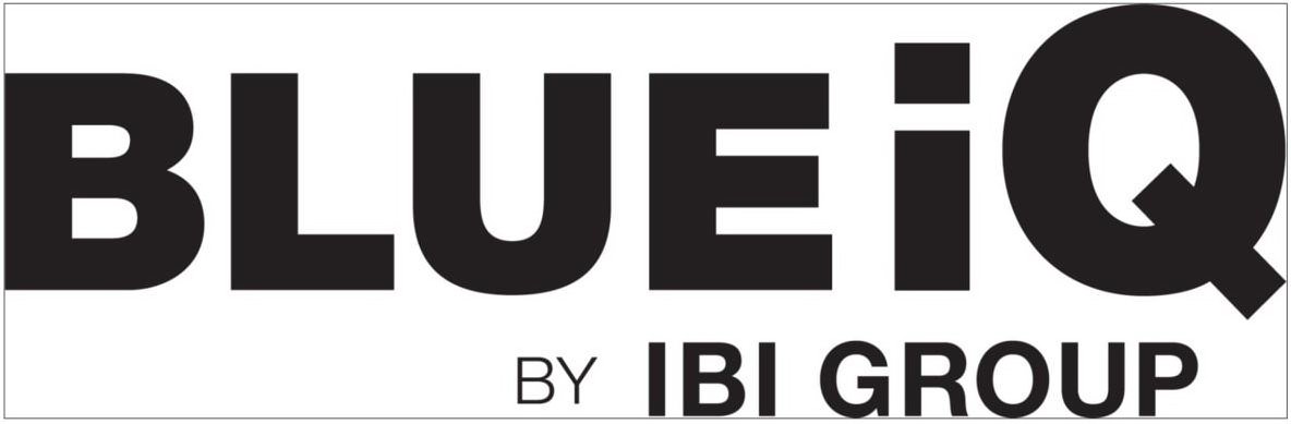 Trademark Logo BLUEIQ BY IBI GROUP
