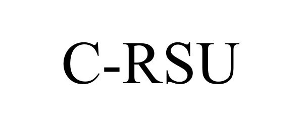 Trademark Logo C-RSU