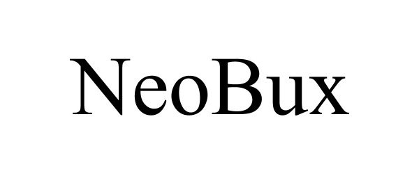 Trademark Logo NEOBUX
