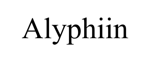 Trademark Logo ALYPHIIN