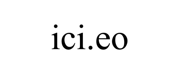 Trademark Logo ICI.EO