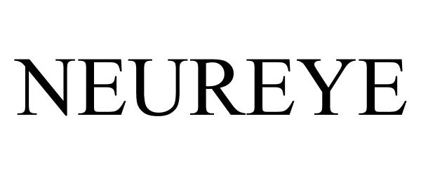 Trademark Logo NEUREYE