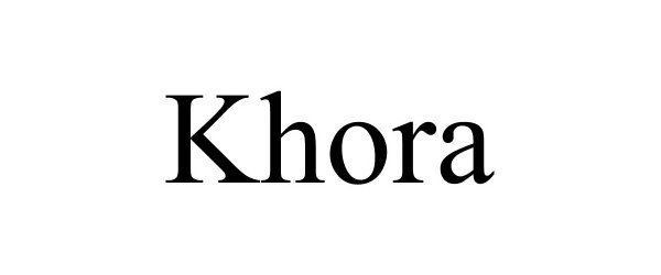  KHORA