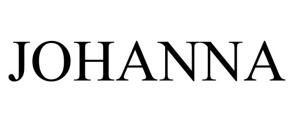 Trademark Logo JOHANNA