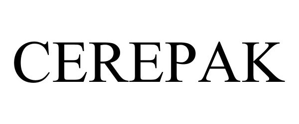 Trademark Logo CEREPAK