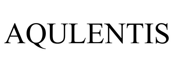 Trademark Logo AQULENTIS