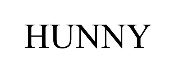 Trademark Logo HUNNY