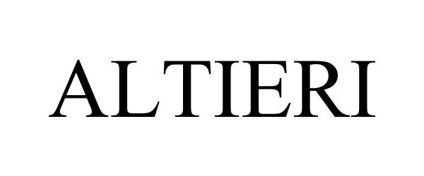 Trademark Logo ALTIERI