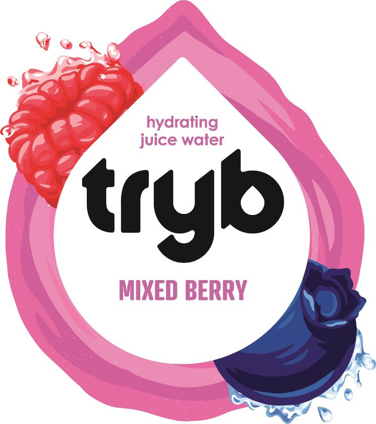  HYDRATING JUICE WATER TRYB MIXED BERRY