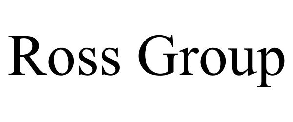 Trademark Logo ROSS GROUP