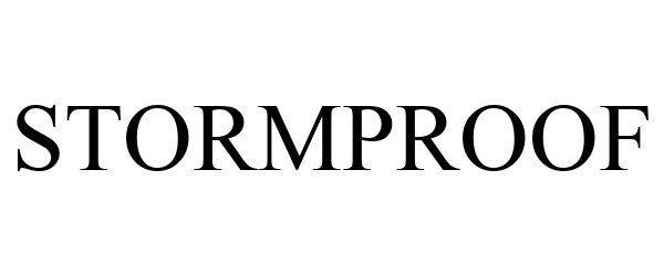 Trademark Logo STORMPROOF