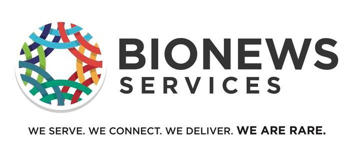 Trademark Logo BIONEWS SERVICES WE SERVE. WE CONNECT. WE DELIVER. WE ARE RARE.
