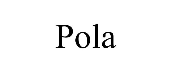 Trademark Logo POLA