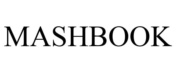 Trademark Logo MASHBOOK