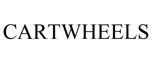 Trademark Logo CARTWHEELS
