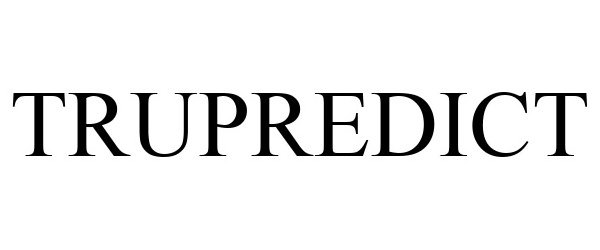 Trademark Logo TRUPREDICT