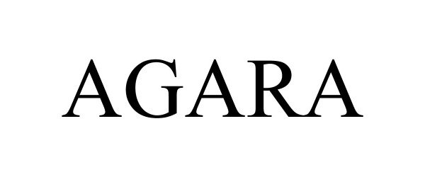 Trademark Logo AGARA