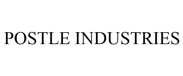  POSTLE INDUSTRIES