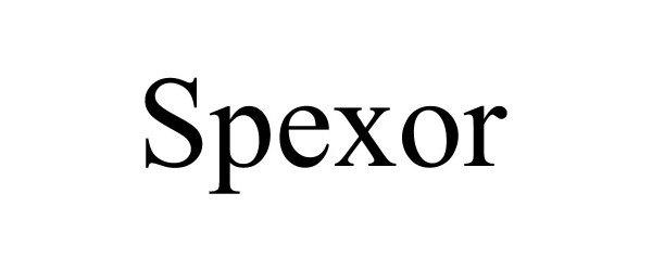 Trademark Logo SPEXOR
