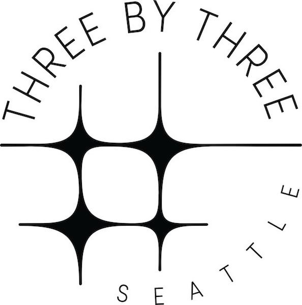 Trademark Logo THREE BY THREE SEATTLE