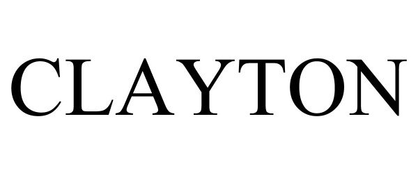 Trademark Logo CLAYTON