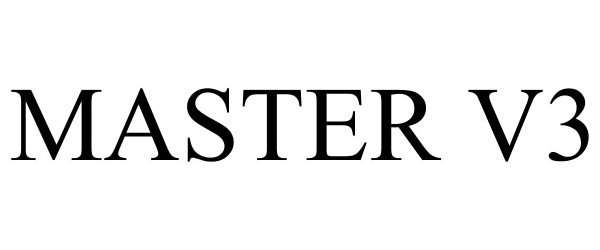 Trademark Logo MASTER V3