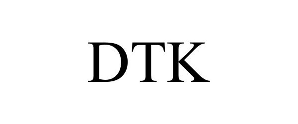 Trademark Logo DTK