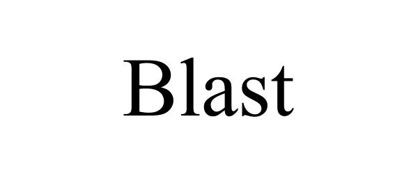 Trademark Logo BLAST