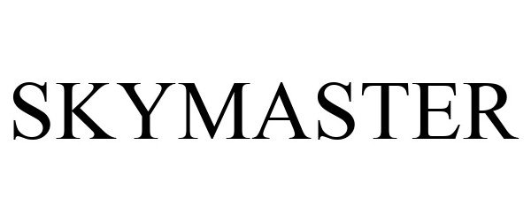 Trademark Logo SKYMASTER