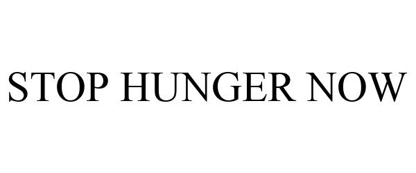  STOP HUNGER NOW