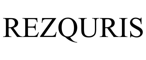 Trademark Logo REZQURIS