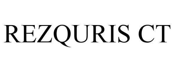 Trademark Logo REZQURIS CT