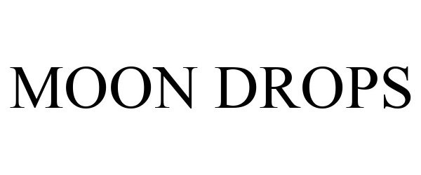 Trademark Logo MOON DROPS