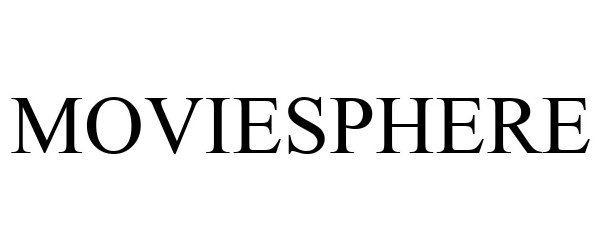 Trademark Logo MOVIESPHERE