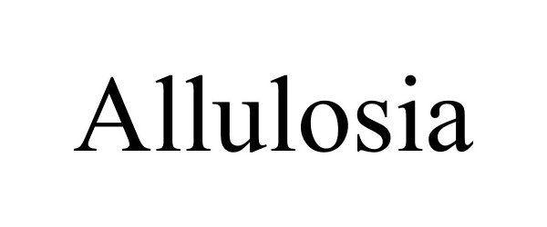  ALLULOSIA