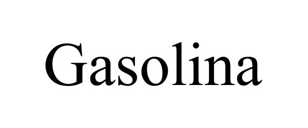 Trademark Logo GASOLINA