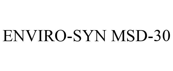  ENVIRO-SYN MSD-30