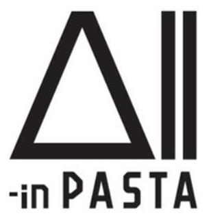 Trademark Logo ALL-IN PASTA