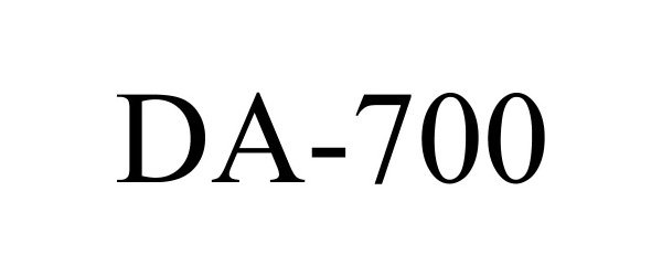 Trademark Logo DA-700