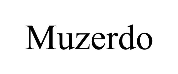 Trademark Logo MUZERDO