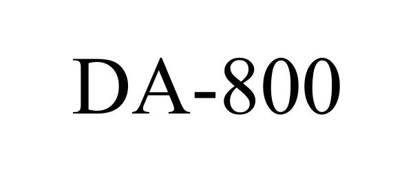 Trademark Logo DA-800