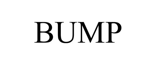 Trademark Logo BUMP