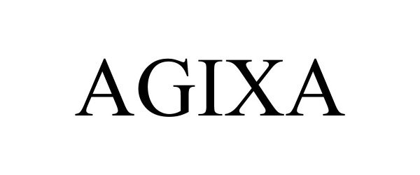 Trademark Logo AGIXA