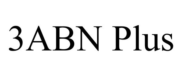 Trademark Logo 3ABN PLUS